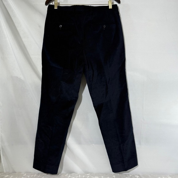 BOSS Hugo Boss Corduroy Pants Black Dress Career Casual Size 32X30 - Picture 4 of 9